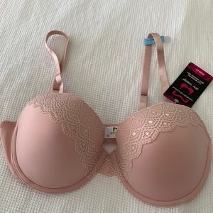 NWT MAIDENFORM PADDED PUSH-UP BRA 38C